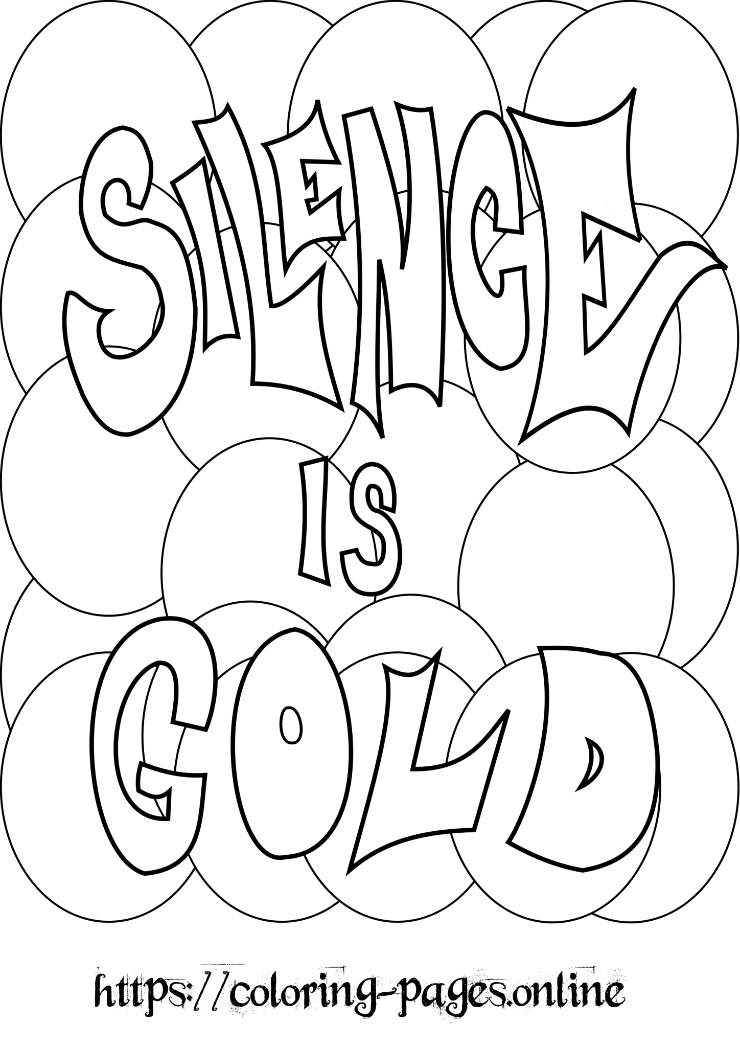 Silence is gold
