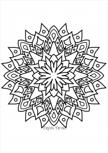 Printable coloring pages mandala - Coloring pages
